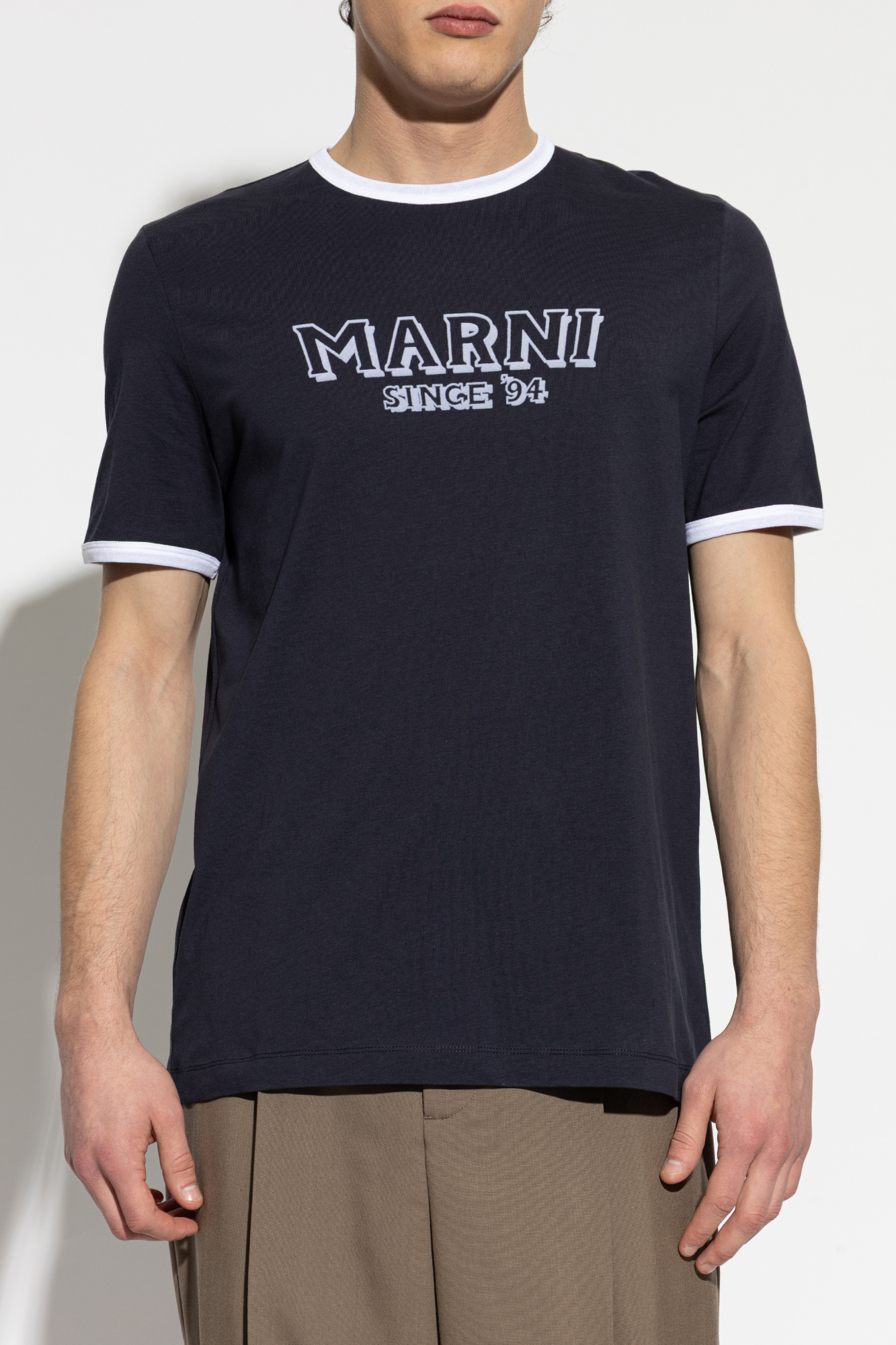 Marni T-shirt with logo | Men's | Vitkac